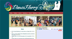 Desktop Screenshot of danceflurry.org